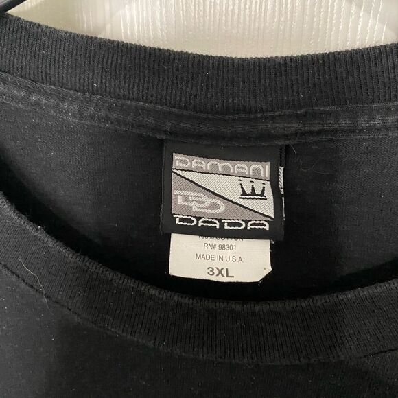 DADA SUPREME TEAM Men’s Black Heavy Cotton T Shirt Size 3XL - Picture 4 of 8